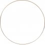 Bague en mtal - dore - 30 cm