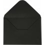 Enveloppe - noir - 11,5 x 16 cm - 10 pcs