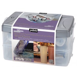 Set de décoration - Pébéo - Fantasy Moon 10x45ml + outils & supports Set de décoration - Pébéo - Fantasy Moon 10x45ml + outils & supports