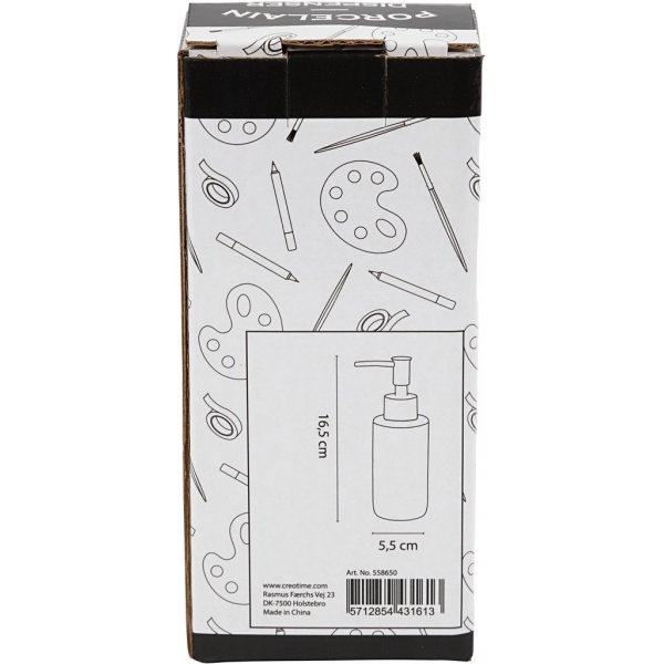 Pompe  savon - blanc - 150 ml