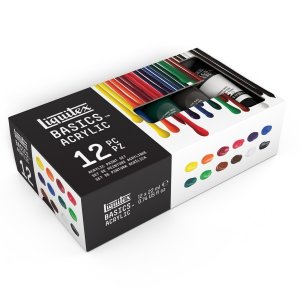 Set de peinture acrylique Liquitex Basset 12x22 ml Set de peinture acrylique Liquitex Basset 12x22 ml