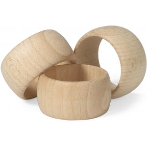 Multipack d'anneaux en bois Multipack d'anneaux en bois