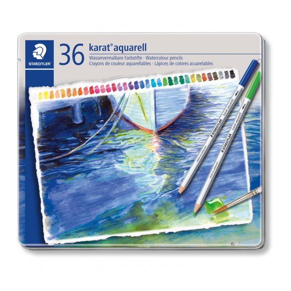 Stylos aquarelle Karat - 36 couleurs