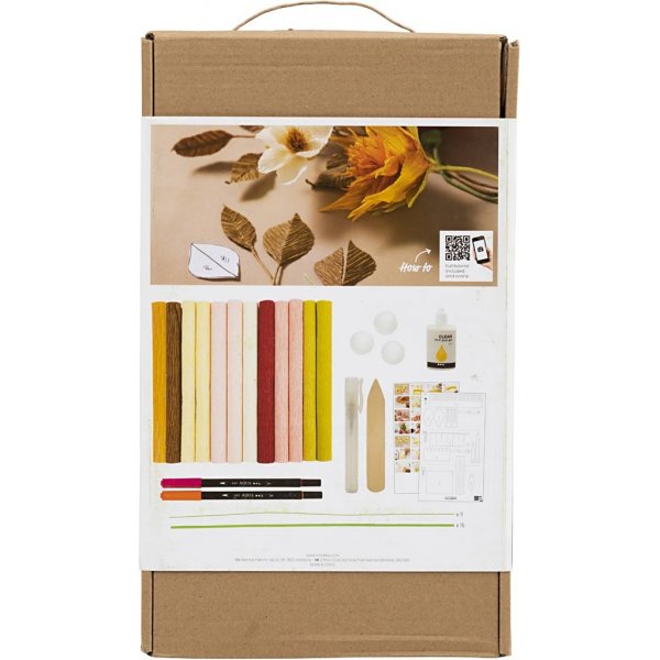 Kit DIY Papier Crpe - Bouquet