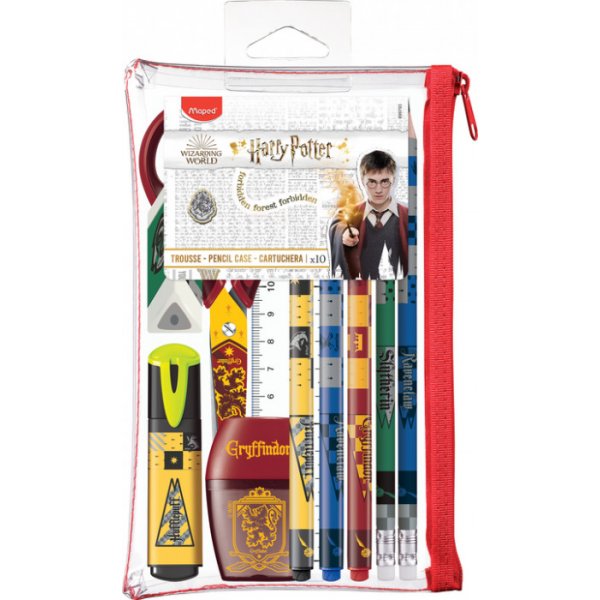 Set de crayons d'cole - Maped - 10 pices Harry Potter