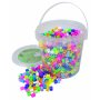 Perles de pipe XL - pastel & n�on - 1400 pcs