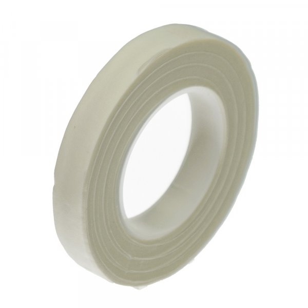 Ruban crpe 13 mm - blanc 28 m