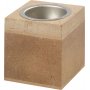 Bougeoir chauffant - 6 x 6 cm