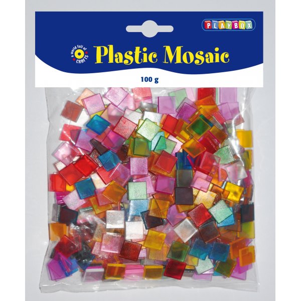 Mosaque en plastique 10x10 mm