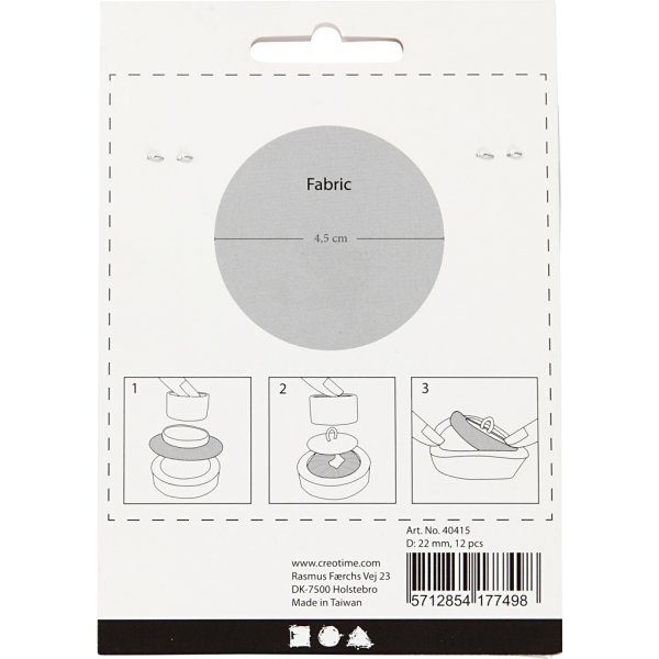 Bouton à porter - 12 pcs Bouton à porter - 12 pcs