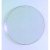 Pendentif en plastique 100 mm - transparent rond, plat (PS) Pendentif en plastique 100 mm - transparent rond, plat (PS)