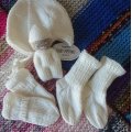 Image client Fil DROPS Baby Merino Uni Color - 50g - Blanc (01)