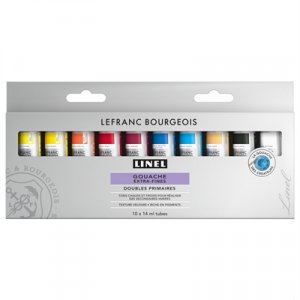 Gouacheset Fine L&B 14 ml - 10 Bouteilles Gouacheset Fine L&B 14 ml - 10 Bouteilles