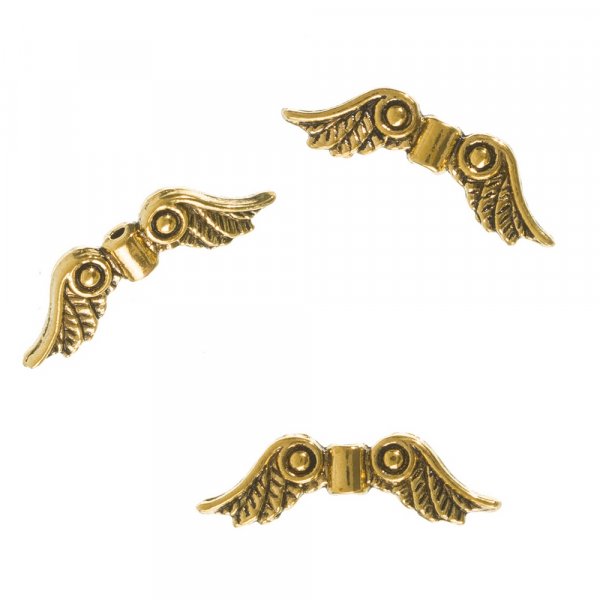 Perles d'ailes - or