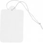 Etiquettes en carton fort - 25 x 40 mm - blanc - 100 pcs