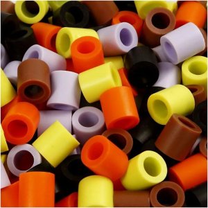 NABBI Perles tube Jumbo 2450 pcs - Mélange d'automne NABBI Perles tube Jumbo 2450 pcs - Mélange d'automne