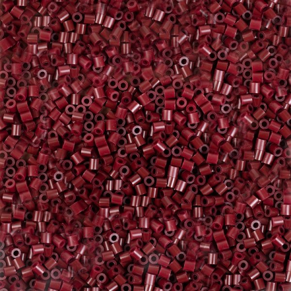 Perles de pipe Rouge fonc - 6000 pcs
