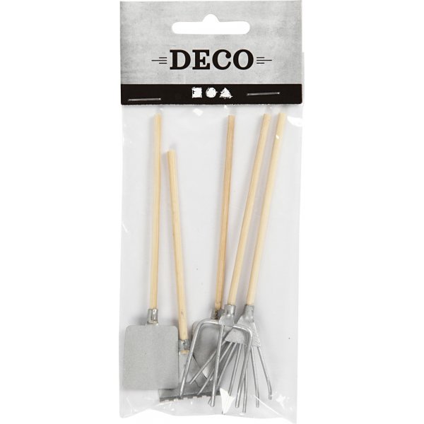 Accessoires du Pre Nol - Outils de jardinage - 5 diffrents