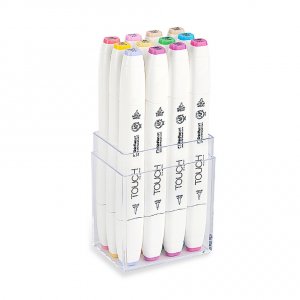Touch Twin Brush Marker 12pcs - Couleur Pastel Touch Twin Brush Marker 12pcs - Couleur Pastel