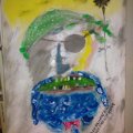 Image client Peinture acrylique Syst�me 3 150ml - Bleu Fluo