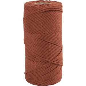 Fil macramé - orange brûlé - Ø2 mm - 198 m Fil macramé - orange brûlé - Ø2 mm - 198 m