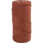 Fil macram - orange brl - 2 mm - 198 m