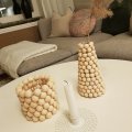Image client Boules en bois environ 100 pi�ces 15 mm.