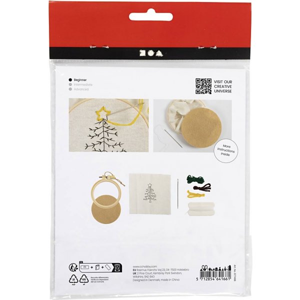 Mini Kit DIY Broderie - Sapin de Noël Mini Kit DIY Broderie - Sapin de Noël