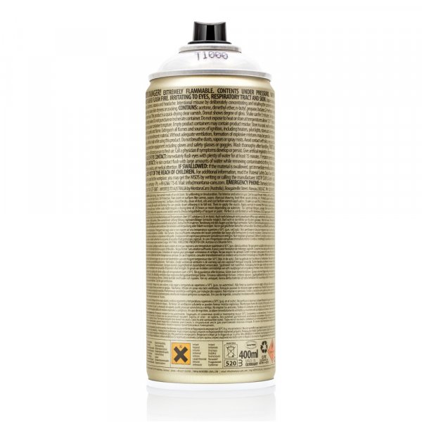 Peinture en aérosol - Brillante, semi-brillante ou mate - Montana - 400 ml Peinture en aérosol - Brillante, semi-brillante ou mate - Montana - 400 ml