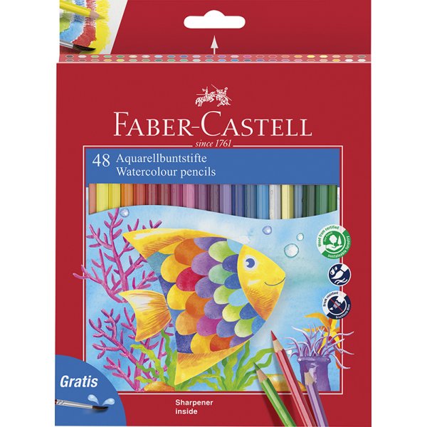 Set de crayons aquarelle - Faber-Castell - 48 pcs