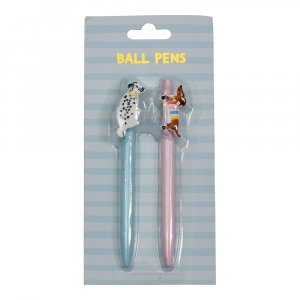Stylos à encre 2-pack - chiens Stylos à encre 2-pack - chiens