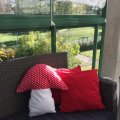 Image client Tissu en coton / Tissu pour draps / Tissu tout usage - Code couleur: 001 - blanc - 150cm