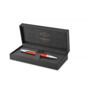 Stylo à bille Parker - Duofold Classic Big Red - PT Stylo à bille - Moyen noir Stylo à bille Parker - Duofold Classic Big Red - PT Stylo à bille - Moyen noir