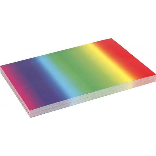 Carton arc-en-ciel - A4 - 100 feuilles