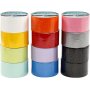 Ruban adhsif - couleurs mlanges - 12 x 5 m