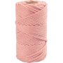 Fil macram - rose - 4 mm - 55 m