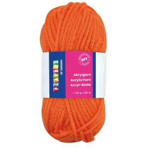 Fil acrylique 50 g orange Fil acrylique 50 g orange