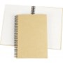 Carnet  spirales - marron - A5