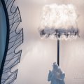 Image client Plume de marabout 80 - 100 mm - blanche 2 g ~ 22 pcs.