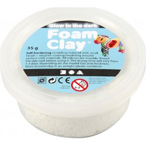 Foam Clay® - brille dans le noir - 35 g Foam Clay® - brille dans le noir - 35 g