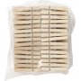 Pinces  linge - 80 x 10 mm - 150 pcs