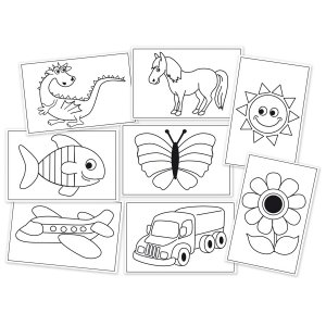 Carte à coudre 17x11 cm 48 pcs/fp Carte à coudre 17x11 cm 48 pcs/fp