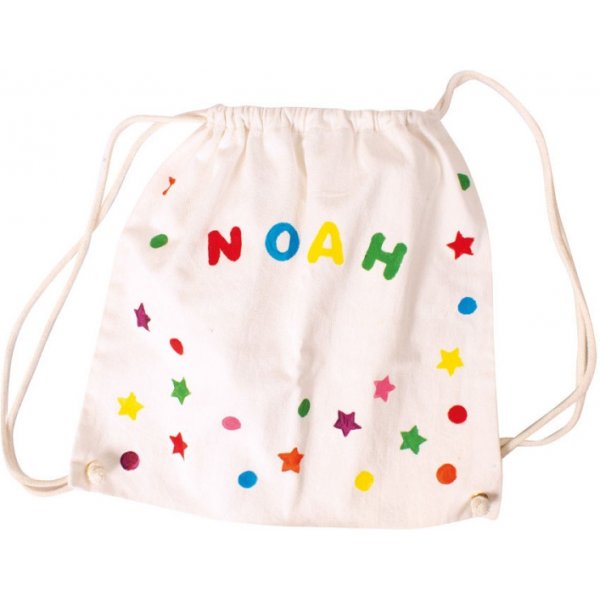 Sac de sport 35 x 34 cm, 5 pices, 100% coton