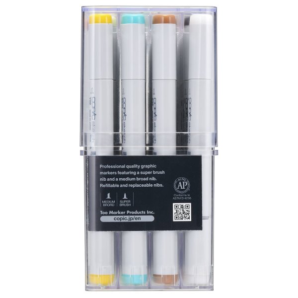 Coffret Copic Sketch - 72 stylos - Couleurs de base B Coffret Copic Sketch - 72 stylos - Couleurs de base B