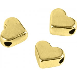 Perles maillons - plaqué or - 3 pcs Perles maillons - plaqué or - 3 pcs