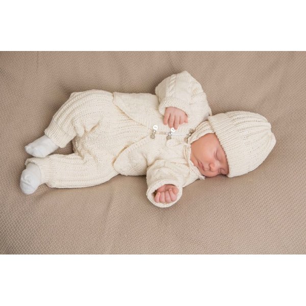Patron tricot - Veste, pantalon et bonnet