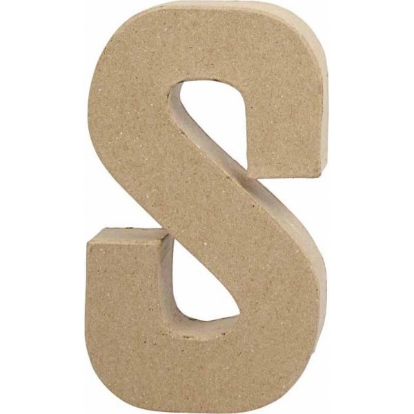 Lettre en carton - S - 6 cm