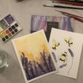 Image client Bloc aquarelle aquarelle 180 x 240 mm