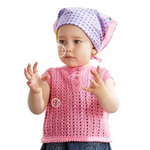 Patron tricot - Cardigan, débardeur, bonnet et chaussettes en maille dentelle Patron tricot - Cardigan, débardeur, bonnet et chaussettes en maille dentelle