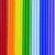 Bandes de cire 200 x 2 mm - couleur arc-en-ciel 7 x 3 bandes